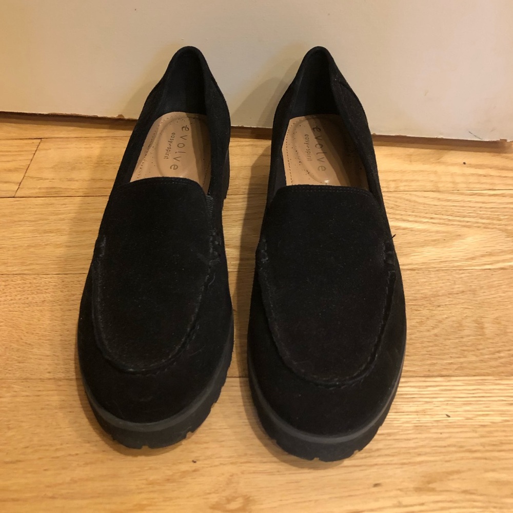 Evolve Easy Spirit Black Loafers